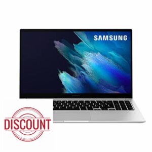 Samsung Galaxy Book Intel Core i5 with Windows 11 Home 15.6 Inches Laptop 8GB RAM 256GB Storage Mystic Silver (UK Version)