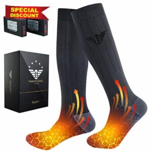 Begleri Heated Socks Men Women - 7.4V Electric Heated Socks