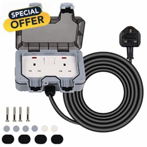 Outdoor Double Socket Waterproof
