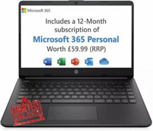 HP Laptop 14s-fq0004na