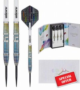 Unicorn Jeffrey De Zwaan Code 90 Percent Tungsten Steel Tip Darts Se