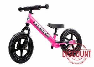 Strider - 12 Sport Kids Balance Bike (18 Months - 5 years) in Pink