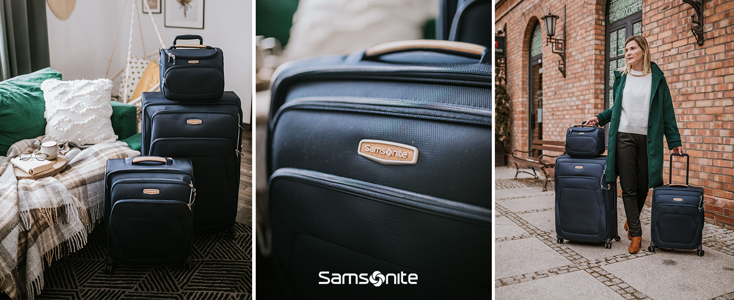 Spark Sng Eco, Suitcase, Soft suitcase, hand luggage, cabin suitcase, check-in suitcase, Samsonite
