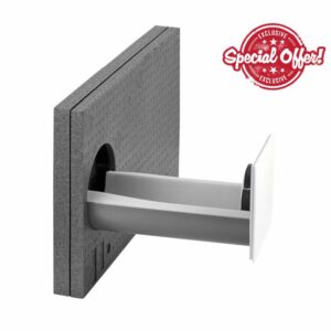 SIEGENIA Aerotube DD 160 Wall Fan with EPP Release Channel