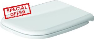 Duravit D-Code 0067390000 Toilet Seat with Soft Close Hinges White