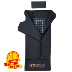 Infrared Sauna Blanket. Zero EMF. Jade & Tourmaline Stone With 3-Zone Heating. Certified Toxin Free Materials.