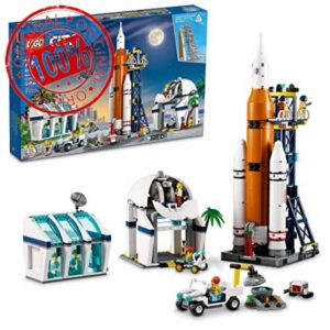 LEGO City Rocket Launch Center 60351 Building Kit; NASA-Inspired Space Toy for Kids Aged 7 and up (1