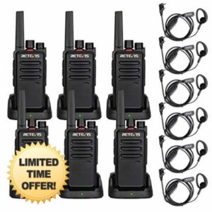 Retevis RT668 Walkie Talkie with Headset