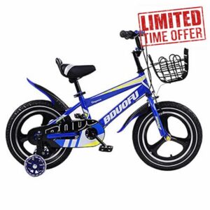 Choicit KIDISA CHILDREN'S BOYS BIKE BICYCLE WITH REMOVABLE STABILISER 12 14 16 INCH UK