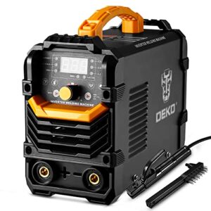 160A Stick ARC Welding Machine IGBT Digital Display LCD Hot Start Welder with 3M Electrode Holder