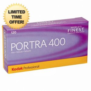 Kodak Portra 400 120 Roll Film Professional 5 Pack