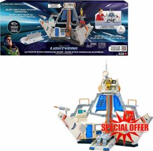 Disney and Pixar Lightyear Ultimate Star Command Base Interactive Playset
