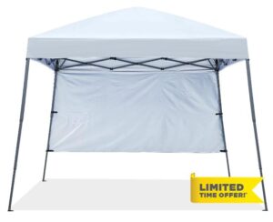 ABCCANOPY Pop up Gazebo With One Side Panel Upgraded Bag