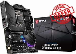 MSI MPG Z490 Gaming Plus Gaming Motherboard (ATX