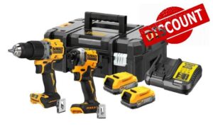 DEWALT DCK2050E2T XR BL POWERSTACK Twin Kit 18V