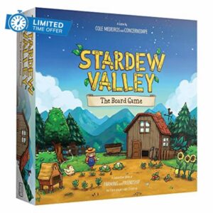 ConcernedApe LLC | Stardew Valley: The Board Game | Board Game | Ages 14+ | 1-4 Players | 45-200 Minutes Playing Time