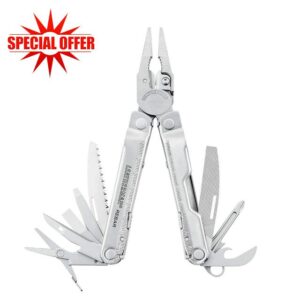 Leatherman Rebar - Knifeless multi-tool with 16 all-locking tools built-in