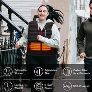 Lightweight Heating Vest for Women with 3 Heating Levels