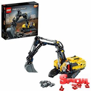 LEGO Technic Heavy-Duty Excavator 42121 Toy Building Kit; A Cool Birthday or Anytime Gift for Kids Who Enjoy Construction Toys; The 2-in-1 Design Gives Hours More Building Fun