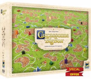 Z-Man Games Carcassonne Big Box (2022) | Board Game | Ages 7+ | 2-6 Players | 35 Minutes Playing Time