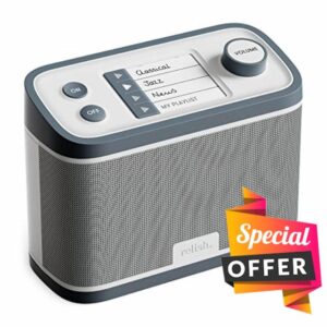 Relish - Simple Portable DAB/FM Radio and Music Player for Seniors
