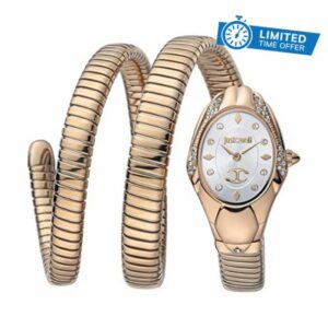 Just Cavalli Women's Analogue Watch with Stainless Steel Strap JC1L185M0025