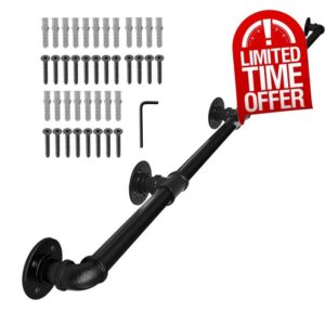 Lechansen Handrail Staircase for Indoor/Outdoor Stairs