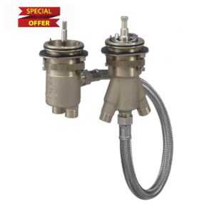 hansgrohe concealed part for 2-hole rim-mounted thermostatic bath mixer