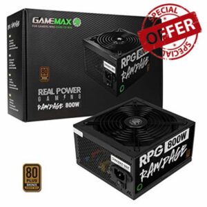 GameMax 800W Rampage Power Supply (No Power Cable inc.)