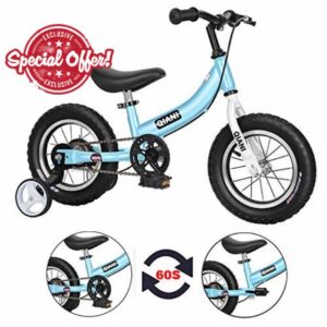 Qiani Balance Bike 2 in 1 for Toddlers