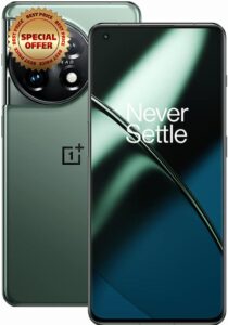 OnePlus 11 5G (UK) 16GB RAM 256GB Storage SIM-Free Smartphone with 3rd Gen Hasselblad Camera for Mobile - 2 Year Manufacturer Warranty - Eternal Gree