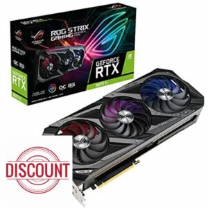 ASUS ROG Strix NVIDIA GeForce RTX 3070 Ti OC Edition Gaming Graphics Card (PCIe 4.0