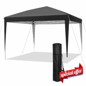 Hikole 3x3 Garden Gazebo Marquee Tent Heavy Duty Gazebo