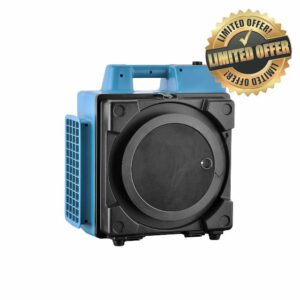 XPWOER X-2480 professional 3-stage HEPA Mini Air Scrubber