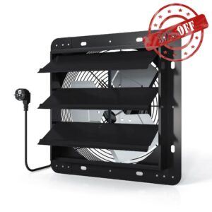 Aygrochy 12" Shutter Exhaust Fan