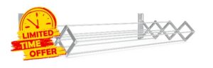 Juwel Ruckzuck 80 Clothes Drying Length 6.7 m