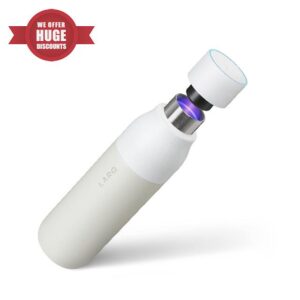 LARQ Bottle PureVis - Self-Cleaning and Insulated Stainless Steel Water Bottle with Award-winning Design and UV Water Sanitizer (740ml