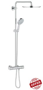 GROHE Rainshower 310 shower system with thermostat