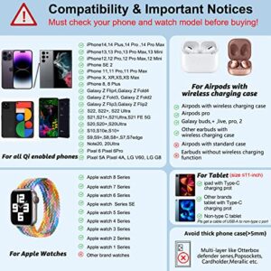 4 in 1 Wireless Charging Station for iPhone 14 Pro Max/13/12