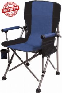 REDCAMP Oversized Folding Camping Chair for Heavy People 200kg