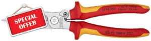 Knipex Pliers for Electrical Installation chrome-plated