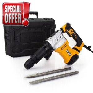 JCB 1300w Demolition Hammer Drill with SDS