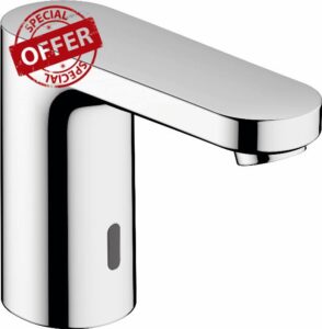 hansgrohe Vernis Blend Electronic basin mixer for cold water or pre-adjusted water battery operation