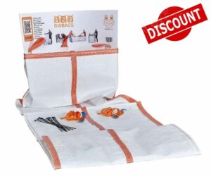 Easy Chute Rubbish Chute Starter Kit | 3-meter rubble chute | Including 1 rubbish shute | Add-ons available | Including 5 rubble sacks