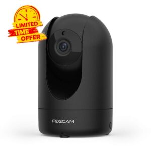 Foscam R4M Super HD 4MP Home Security Camera - Dual-Band WiFi Indoor CCTV with Pan/Tilt