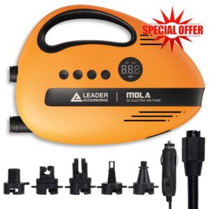 Leader Accessories SUP Electric Air Pump for Inflation & Deflation