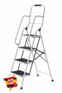 Safety Folding Step Ladder | 4 Step Ladder