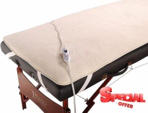 Master Massage Electric Blanket Massage Table Heated Cushion Blanket for Hot Massage Massage Accessories 10177EU