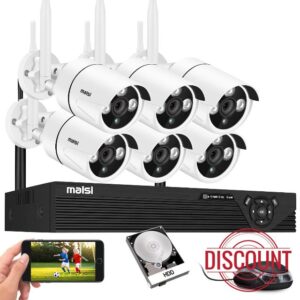 maisi 3MP Wireless Security Camera Systems