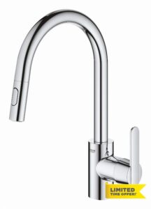GROHE Get - Kitchen Sink Pull-Out Mixer Tap (2 Spray Options